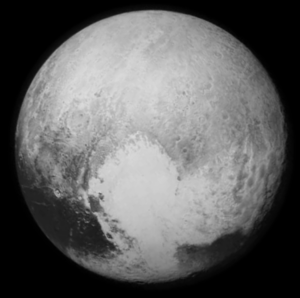 image of the heart on planet Pluto